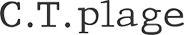 C.T. plage Logo